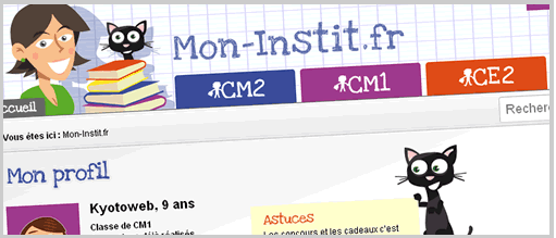 Mon-instit.fr, site de soutien scolaire pour les 8-11 ans | Presse-Citron