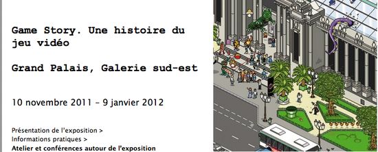 Exposition “Game Story. Une histoire du jeu vidéo Grand Palais, Galerie sud-est” _ [Rmngp]